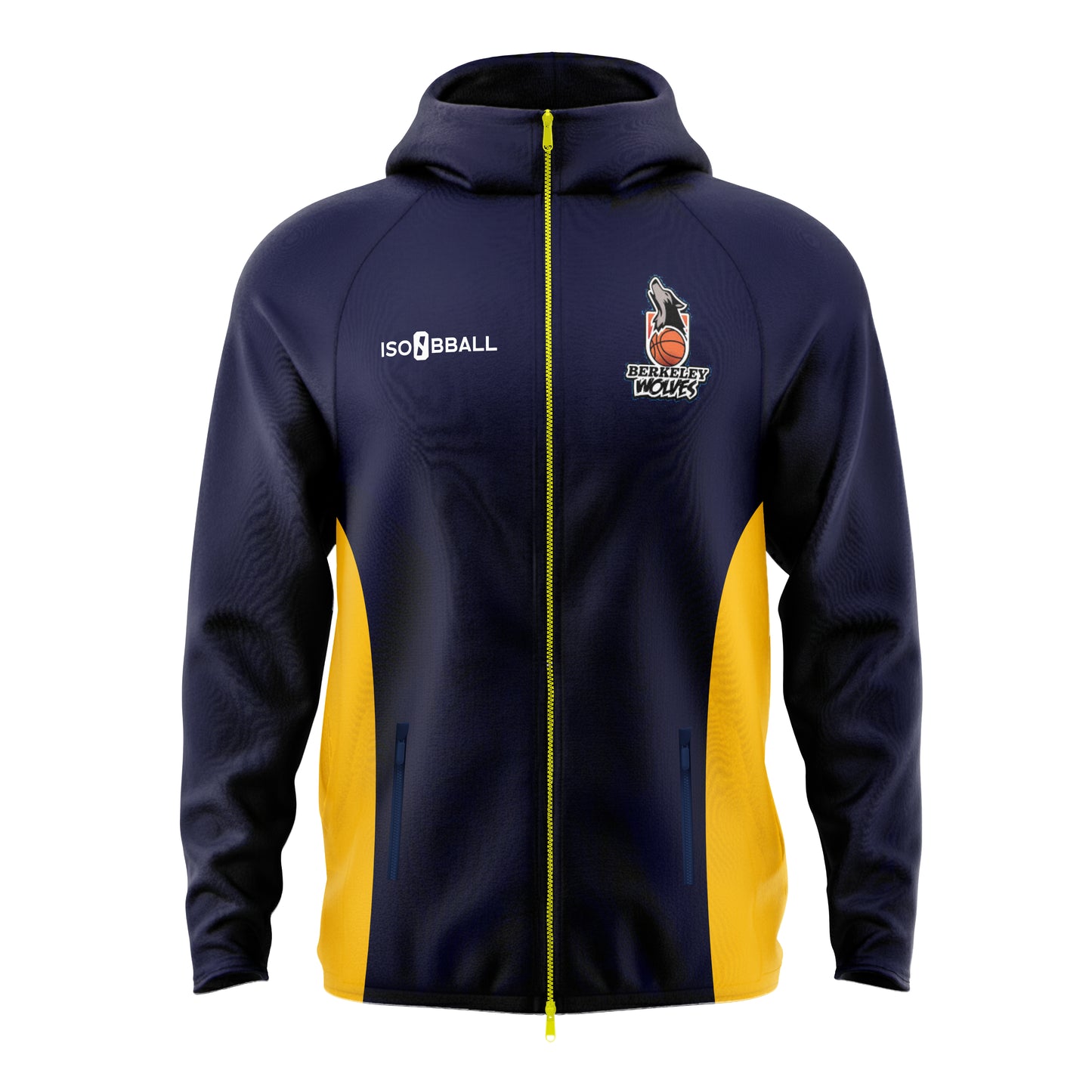 Berkeley Wolves Full Zip Snood Hoodie