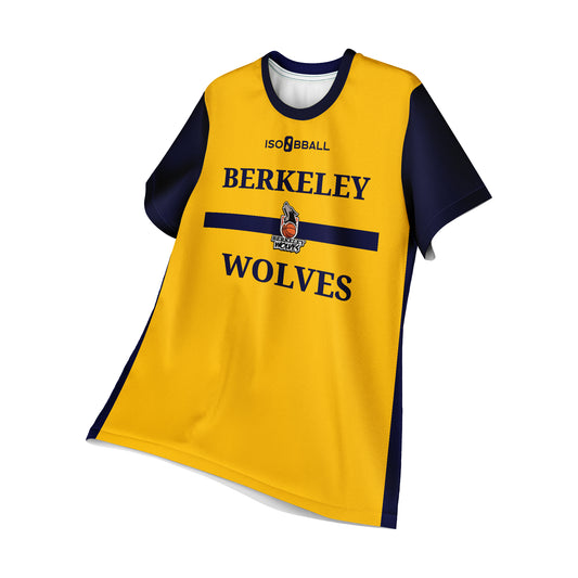Berkeley Wolves T shirt Yellow