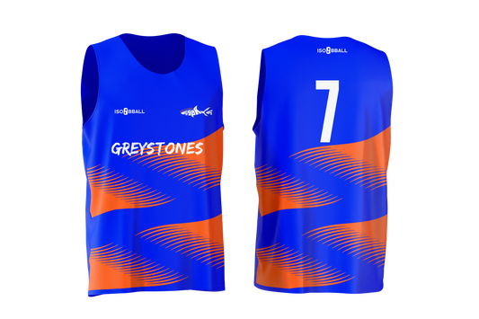 Greystones Sharks Reversible Training Bib