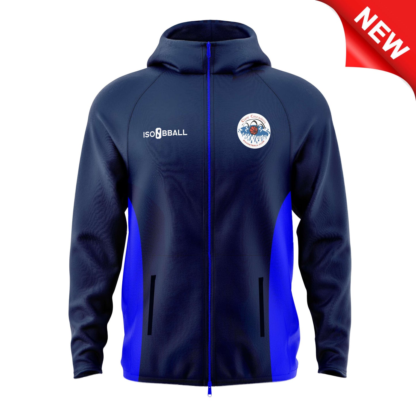 Clare Cascaders Full Zip Snood Hoodie