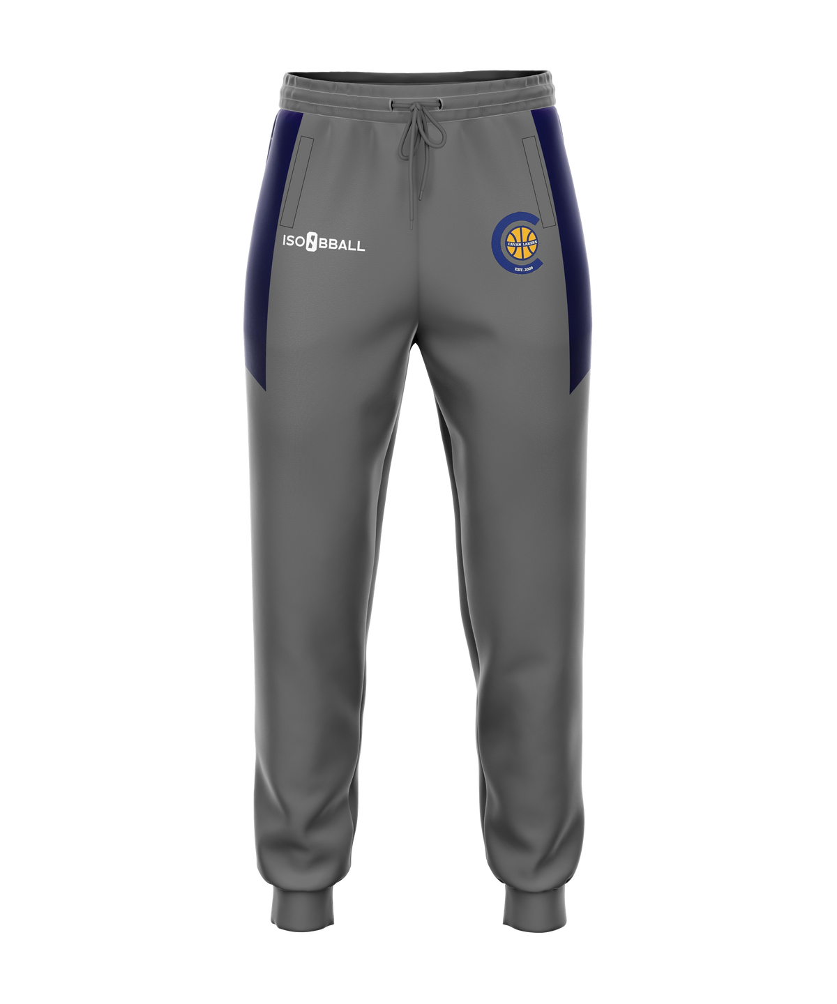 Cavan Lakers Cuffed Joggers Grey