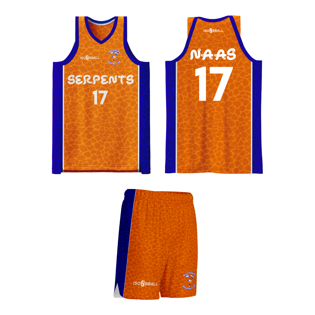 Naas Serpents Orange Kit *PICK NUMBER HERE FIRST*