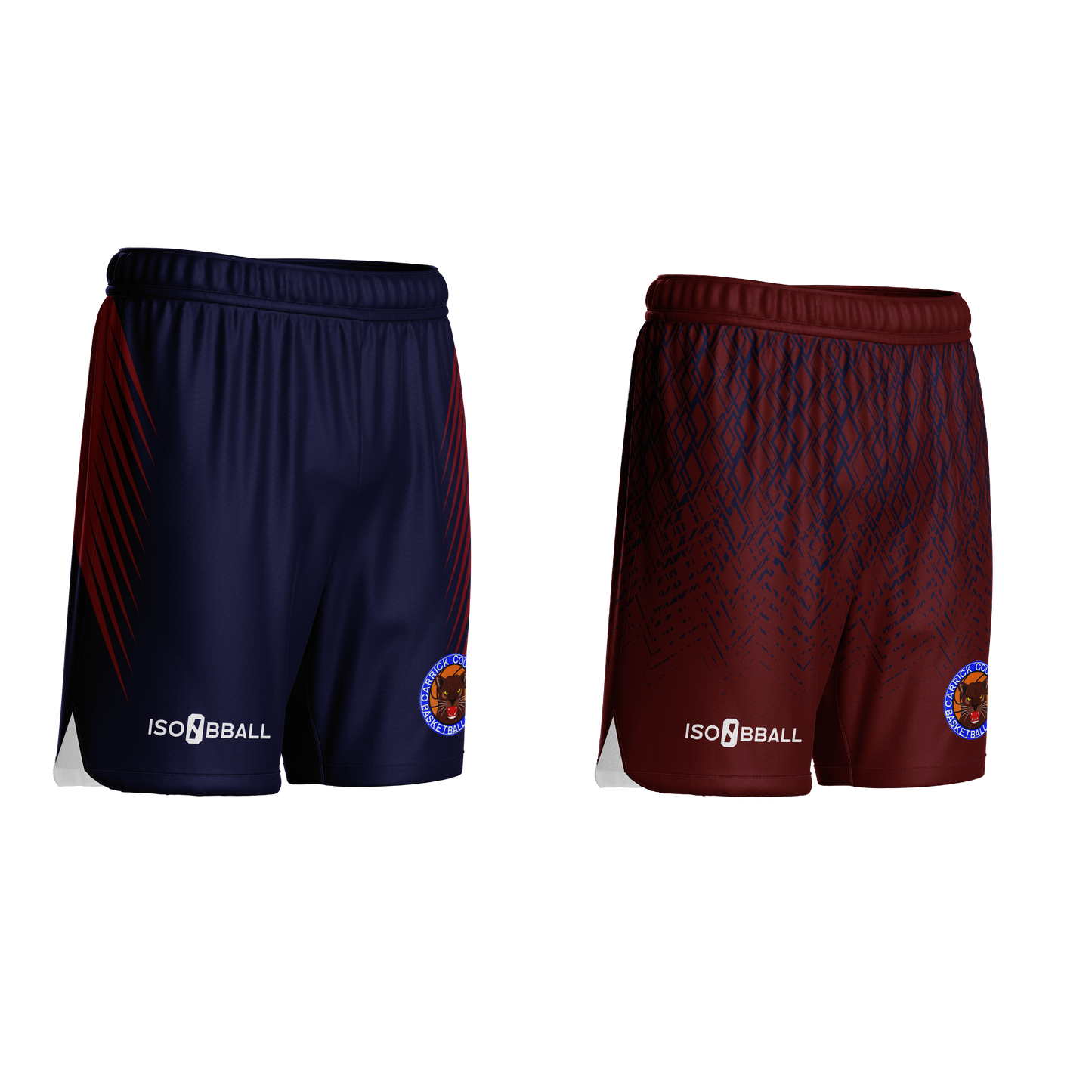 Carrick Cougars Reversible Shorts