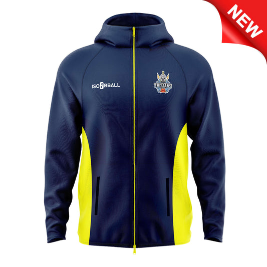 Trojans Full Zip Snood Hoodie